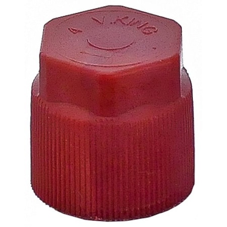 Truckair Cap - 10 Per Bag - Red 16Mm, Category: Service Caps, Size: 16Mm, Color: Red, J.R.A. Type, Ref. R13 16-3444